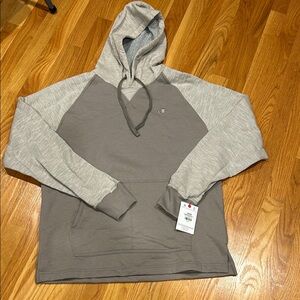 Champion Two-Tone tan/grey Men's Hoodie